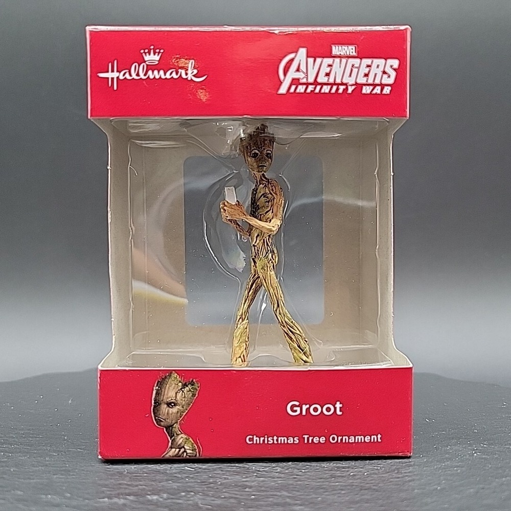 Teenager Groot Christmas Tree Ornament Hallmark Marvel Comics Avengers Guardians